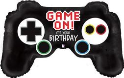 36inch Game Controller Birthday (D) Packaged - Foil Balloons